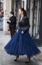 OLGA KURYLENKO at Jean Paul Gaultier Fashion Show in Paris
