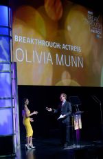 OLIVIA MUNN at 2014 Variety Breakthrough of the Year Awards in Las Vegas