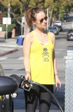 OLIVIA WILDE at a Gas Station in West Hollywood
