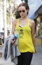 OLIVIA WILDE at a Gas Station in West Hollywood
