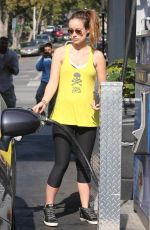 OLIVIA WILDE at a Gas Station in West Hollywood