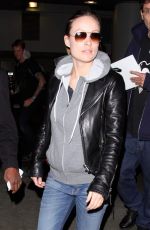 OLIVIA WILDE at LAX Airport