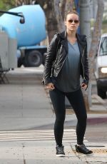 OLIVIA WILDE Going to Yoga Class in Los Angeles