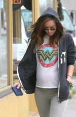 OLIVIA WILDE Heading to Yoga Class in West Hollywood
