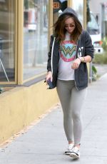 OLIVIA WILDE Heading to Yoga Class in West Hollywood
