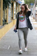 OLIVIA WILDE Heading to Yoga Class in West Hollywood