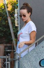 OLIVIA WILDE in Jeans Leaves a Friends House in Los Angeles