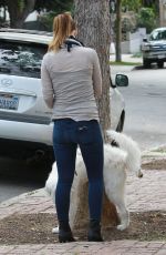 OLIVIA WILDE in Jeans Out and About in West Hollywood