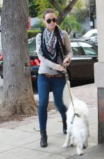 OLIVIA WILDE in Jeans Out and About in West Hollywood