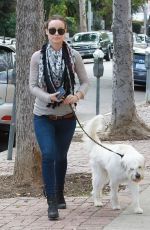 OLIVIA WILDE in Jeans Out and About in West Hollywood