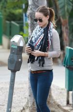 OLIVIA WILDE in Jeans Out and About in West Hollywood
