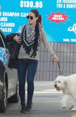 OLIVIA WILDE in Jeans Out and About in West Hollywood