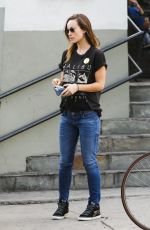OLIVIA WILDE in Jeans Out in West Hollywood