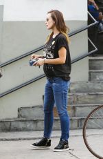 OLIVIA WILDE in Jeans Out in West Hollywood