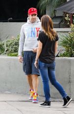 OLIVIA WILDE in Jeans Out in West Hollywood