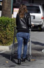 OLIVIA WILDE in Jeans Shopping at Whole Foods in West Hollywood