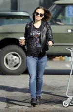 OLIVIA WILDE in Jeans Shopping at Whole Foods in West Hollywood