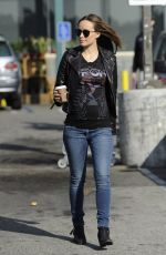 OLIVIA WILDE in Jeans Shopping at Whole Foods in West Hollywood