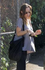 OLIVIA WILDE Out and About in Venice