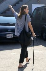 OLIVIA WILDE Out and About in Venice