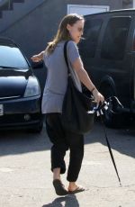 OLIVIA WILDE Out and About in Venice