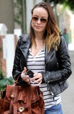 OLIVIA WILDE Out for Lunch in Los Angeles