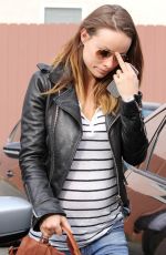 OLIVIA WILDE Out for Lunch in Los Angeles