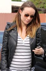 OLIVIA WILDE Out for Lunch in Los Angeles