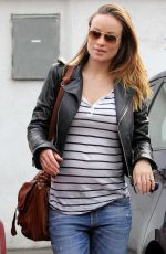 OLIVIA WILDE Out for Lunch in Los Angeles