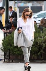 OLIVIA WILDE Out for Lunch in West Hollywood