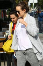OLIVIA WILDE Out for Lunch in West Hollywood