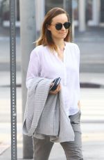 OLIVIA WILDE Out for Lunch in West Hollywood