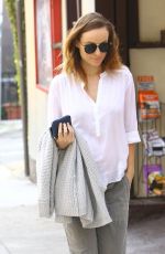 OLIVIA WILDE Out for Lunch in West Hollywood
