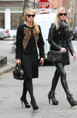 PARIS and NIICKY HILTON Out and About in New York