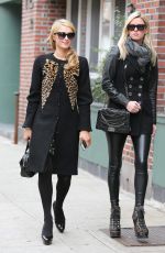 PARIS and NIICKY HILTON Out and About in New York