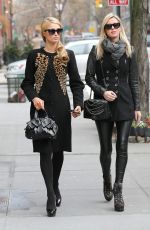 PARIS and NIICKY HILTON Out and About in New York
