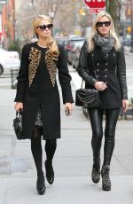 PARIS and NIICKY HILTON Out and About in New York