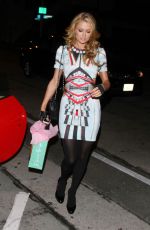 PARIS HILTON Arrives at a Birthday Party at Craig