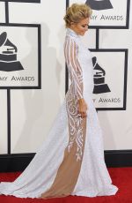 PARIS HILTON at 2014 Grammy Awards in Los Angeles 1