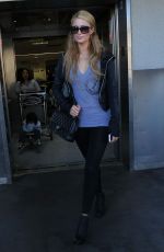PARIS HILTON at LAX Airport in Los Angeles