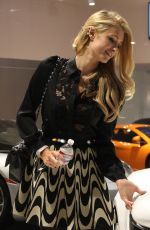 PARIS HILTON at Mclaren Dealership in Beverly Hills