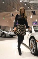 PARIS HILTON at Mclaren Dealership in Beverly Hills