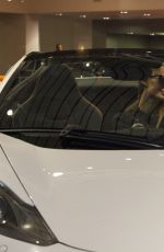 PARIS HILTON at Mclaren Dealership in Beverly Hills