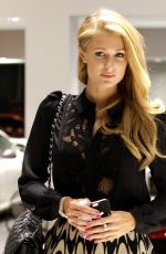 PARIS HILTON at Mclaren Dealership in Beverly Hills