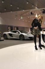 PARIS HILTON at Mclaren Dealership in Beverly Hills