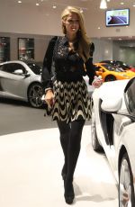 PARIS HILTON at Mclaren Dealership in Beverly Hills