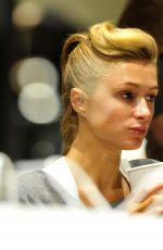 PARIS HILTON at Meche Salon in Los Angeles