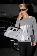 PARIS HILTON at Meche Salon in Los Angeles