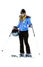PARIS HILTON Hits the Aspen Slopes on Ajax Mountain