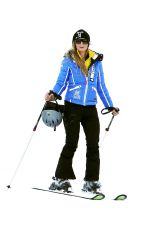 PARIS HILTON Hits the Aspen Slopes on Ajax Mountain